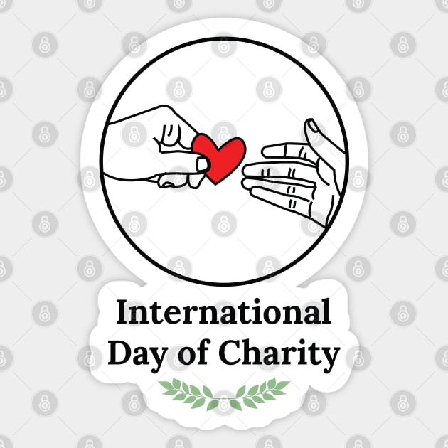 International Day Of Charity Sticker by Khenyot